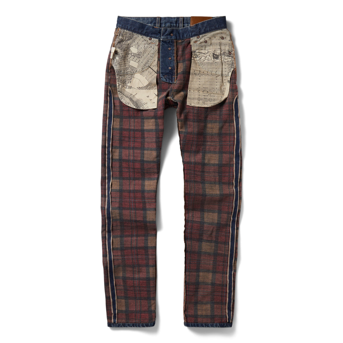 The Slim Brushed Back Jean in Sawyer Wash Organic Selvage