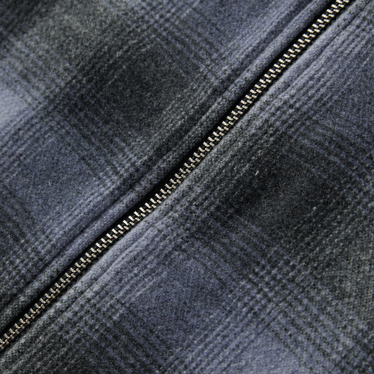 The Wyatt Jacket in Ash Plaid Wool