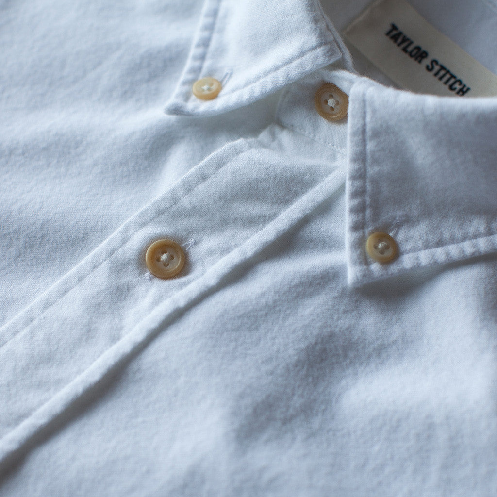 The Jack in Brushed White Oxford