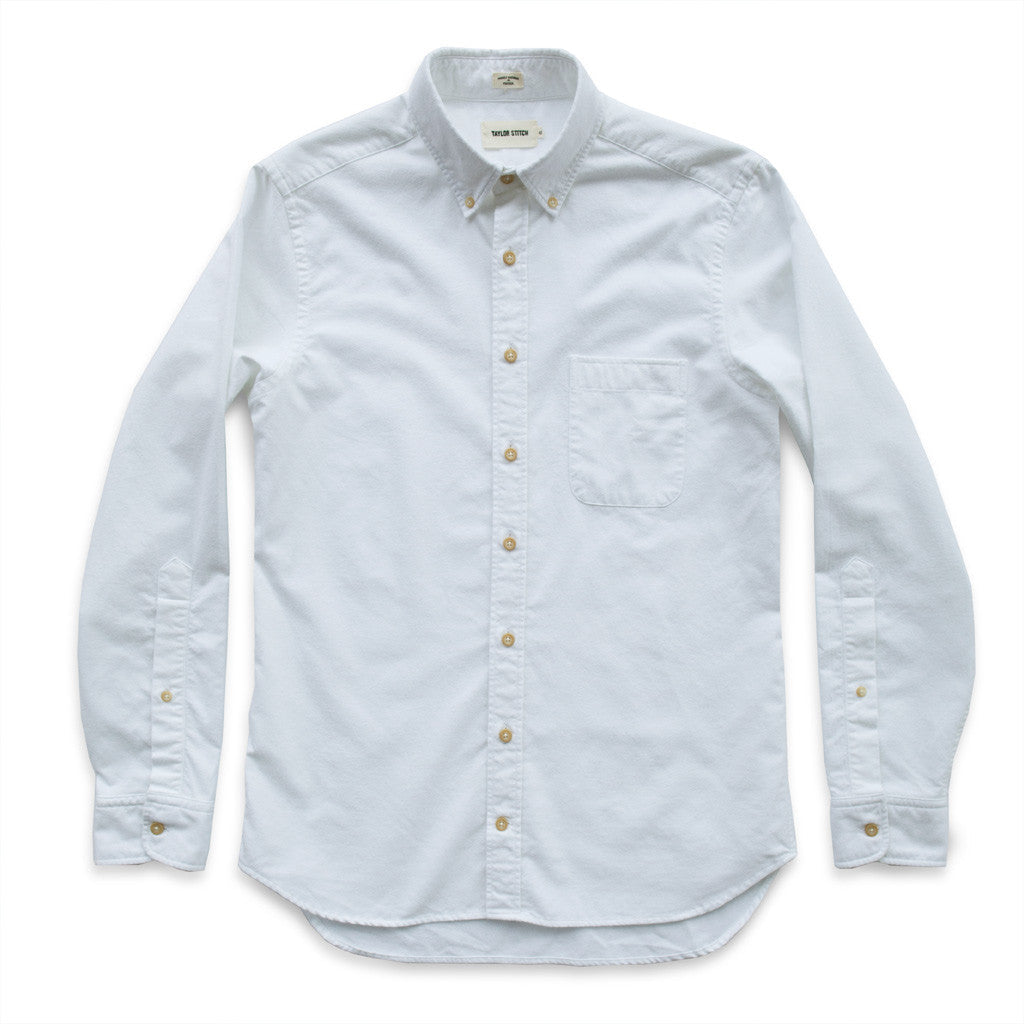 The Jack in Brushed White Oxford