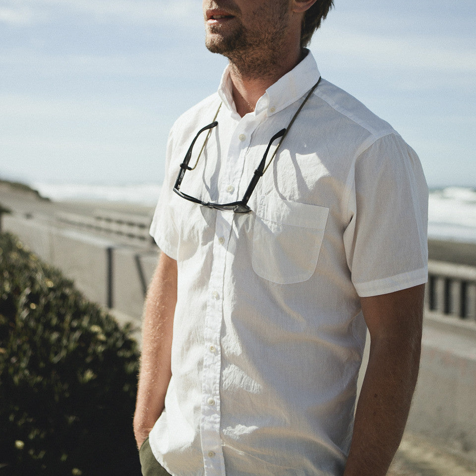 The Short Sleeve Jack in White