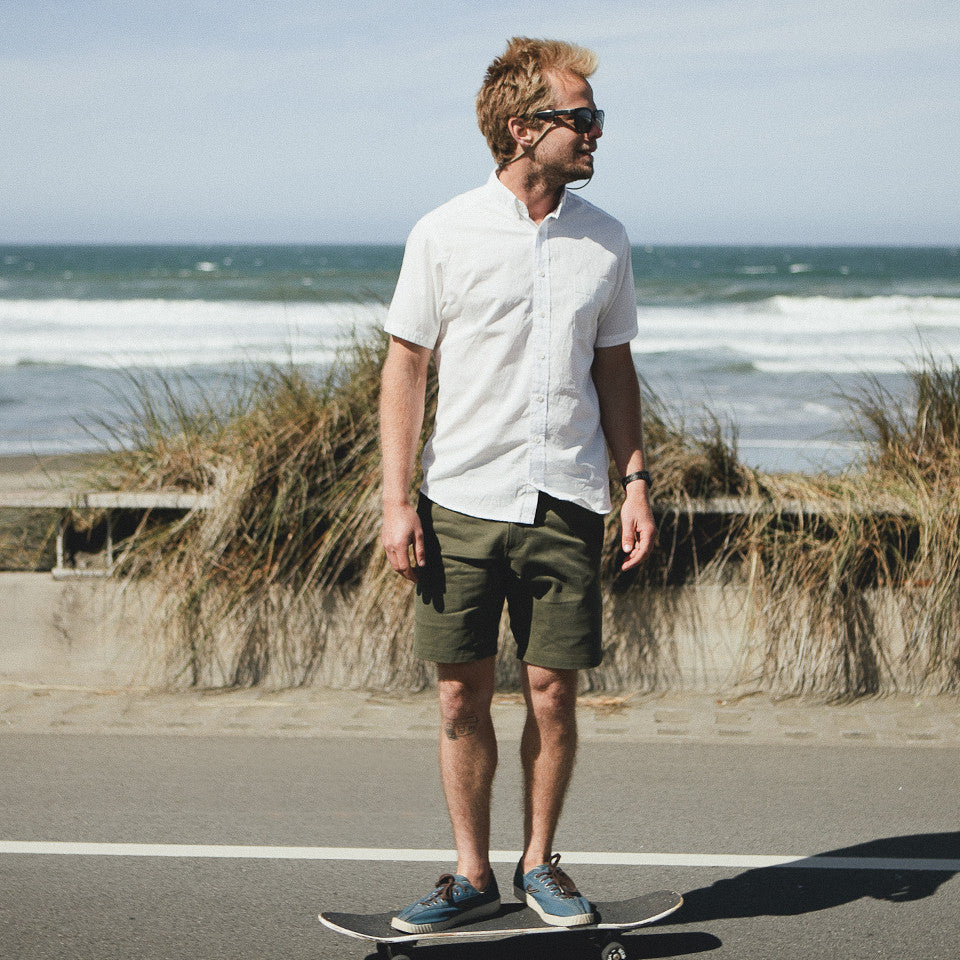 The Short Sleeve Jack in White