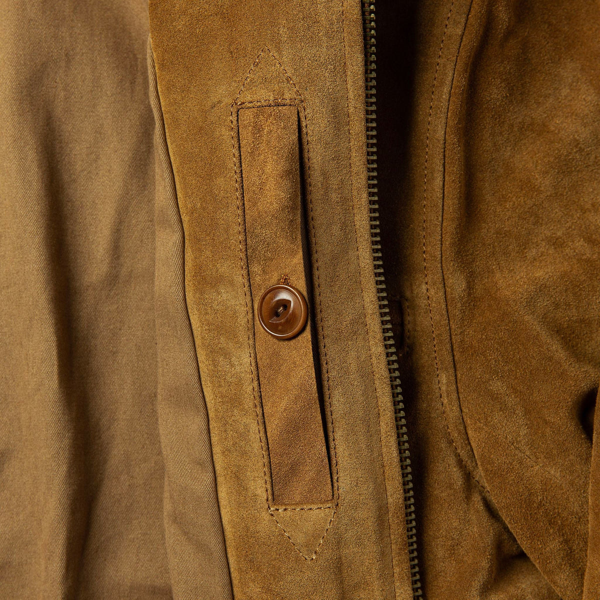 The Wyatt Jacket in Cognac Suede