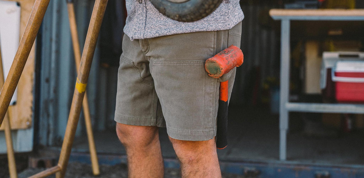 The Shaper Short in Stone Boss Duck