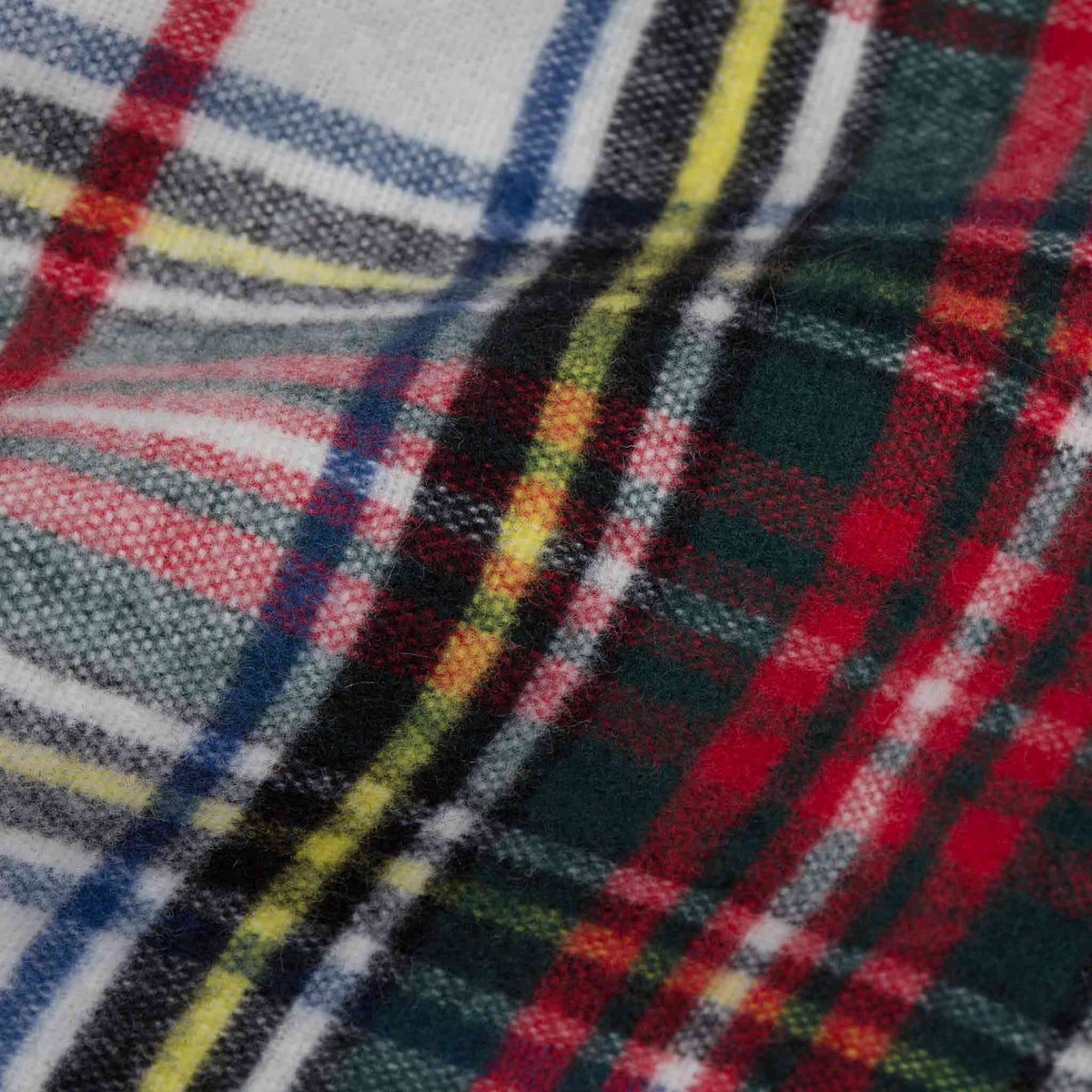 The Yosemite Shirt in White Tartan