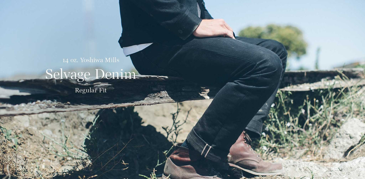 The Democratic Jean in Yoshiwa Mills Black Selvage
