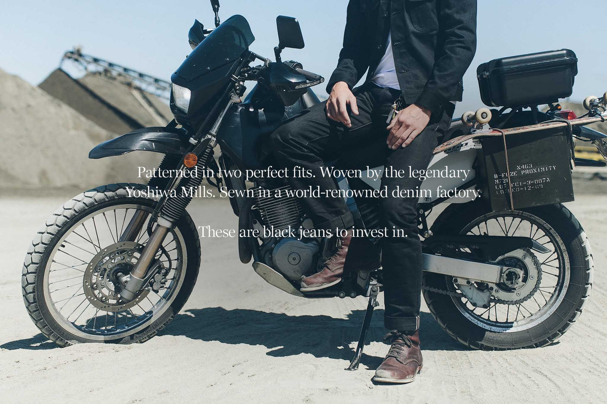 The Democratic Jean in Yoshiwa Mills Black Selvage