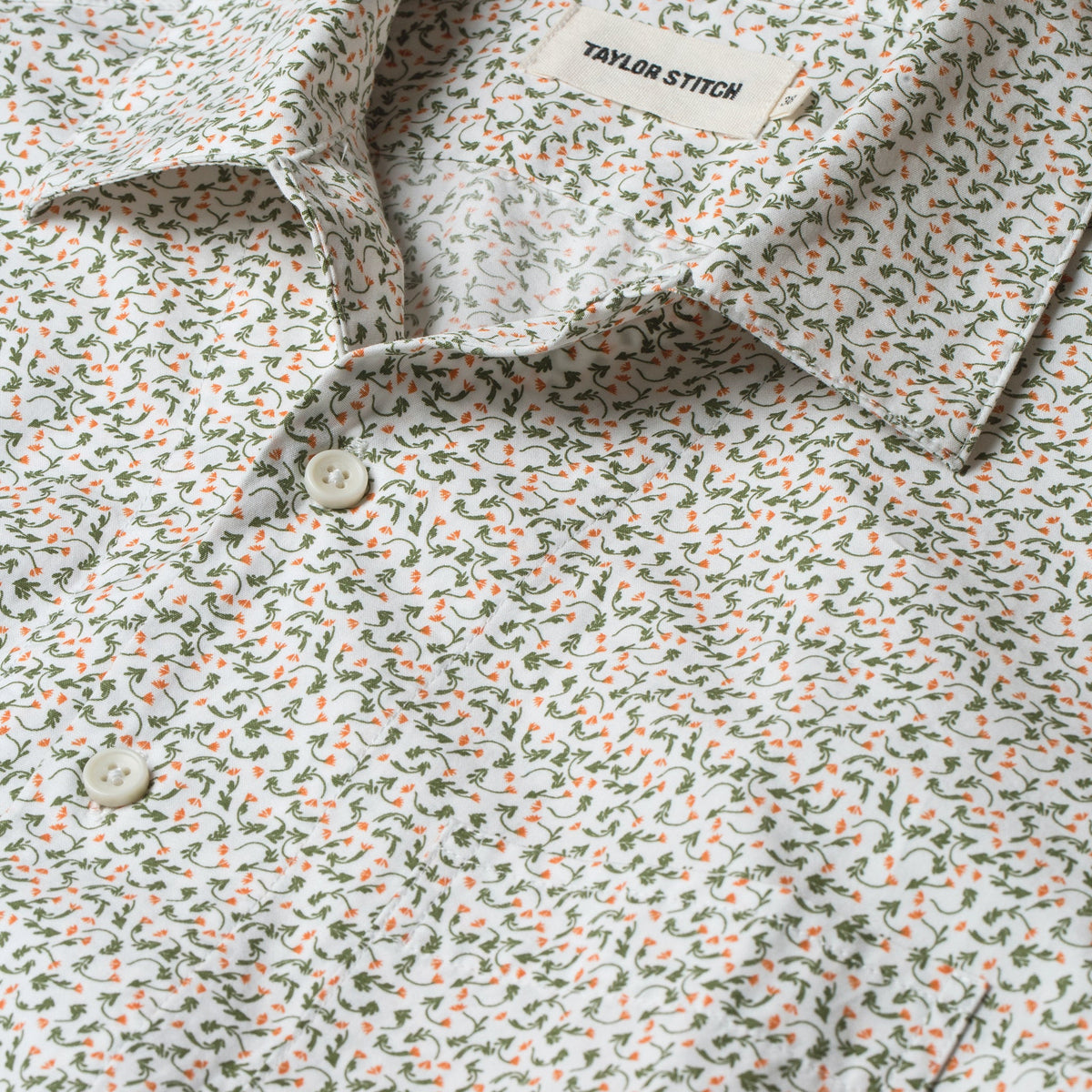 The Short Sleeve Hawthorne in California Poppy