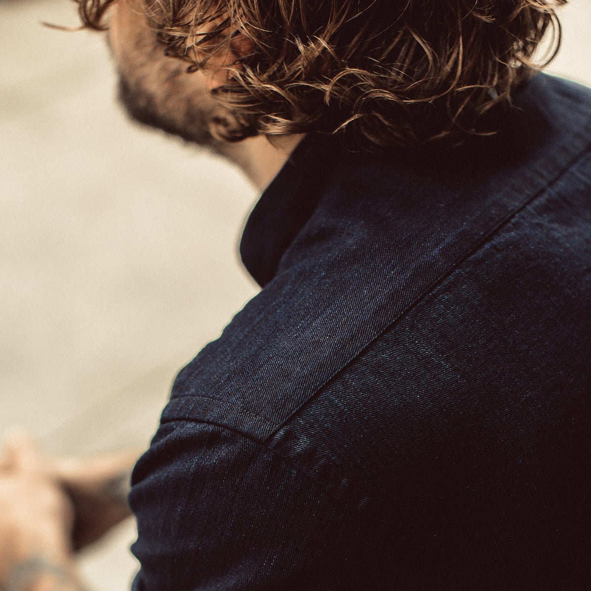 The Jack in Washed Indigo Twill