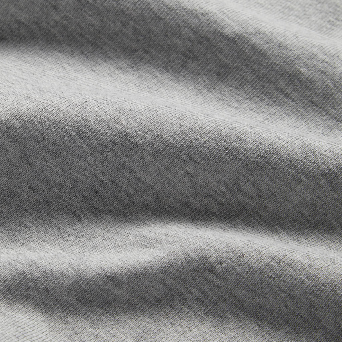 The Short Sleeve Heavy Bag Henley in Aluminum