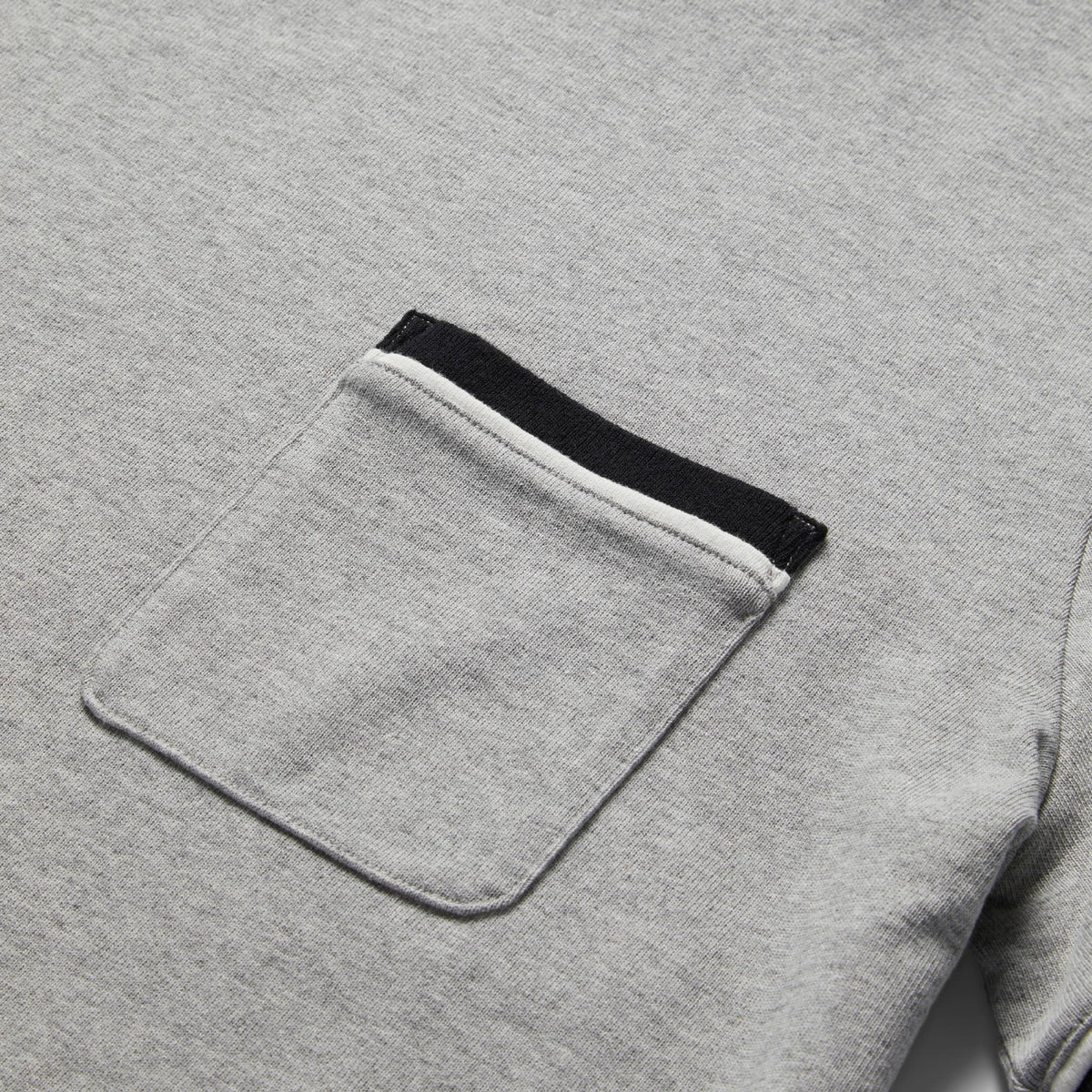 The Heavy Bag Ringer Tee in Aluminum