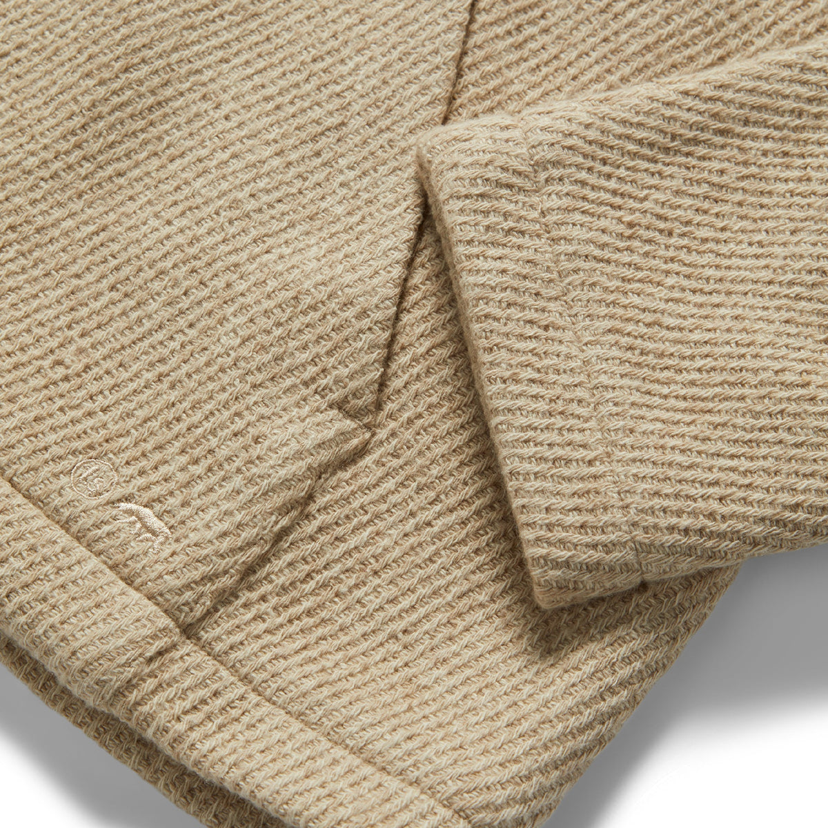 The Nomad Hoodie in Flax Twill