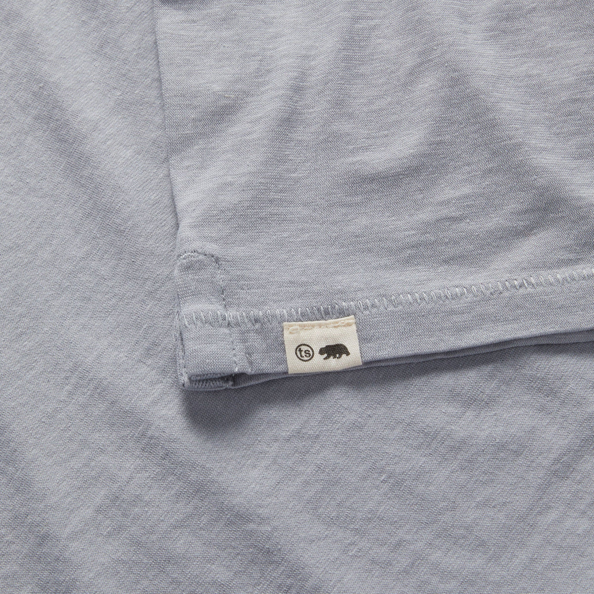 The Cotton Hemp Polo in Tradewinds