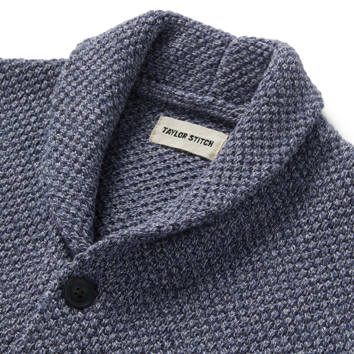 The Crawford Sweater in Blue Melange