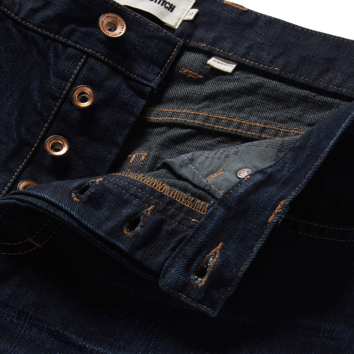 The Democratic Jean in Wallace Wash Organic Selvage