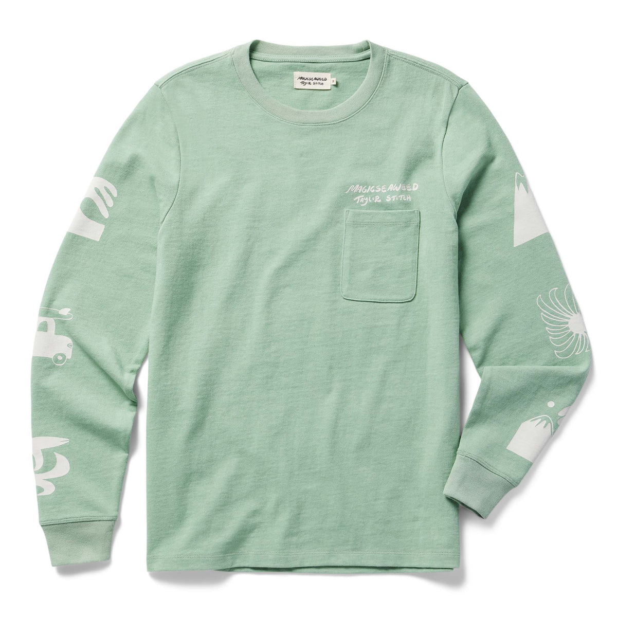 The Heavy Bag Long Sleeve in Party Wave