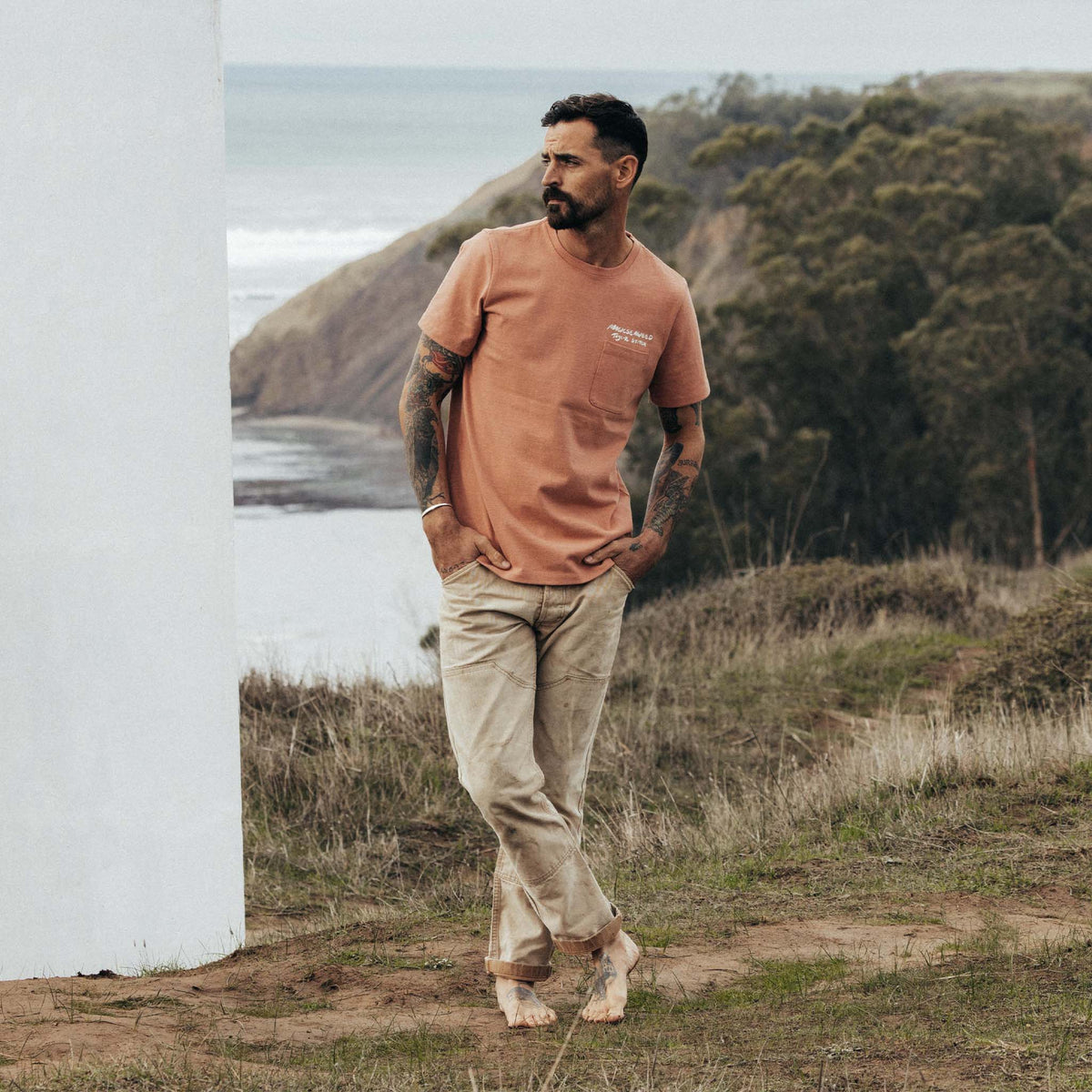 The Heavy Bag Tee in Dawn Patrol