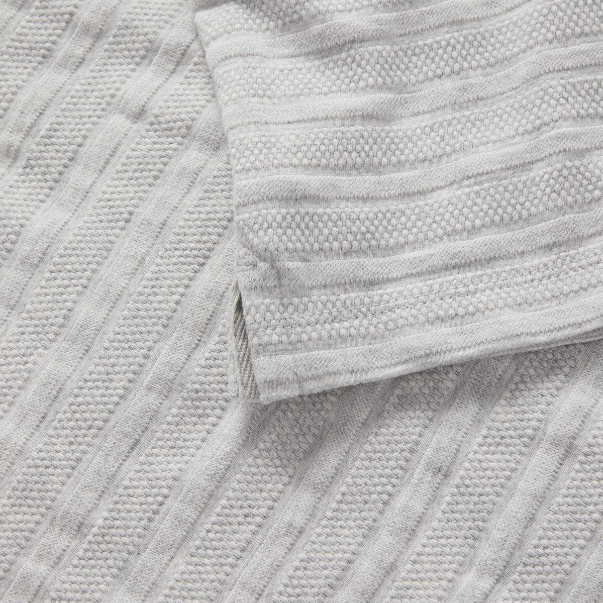The Jacquard Polo in Ash Heather