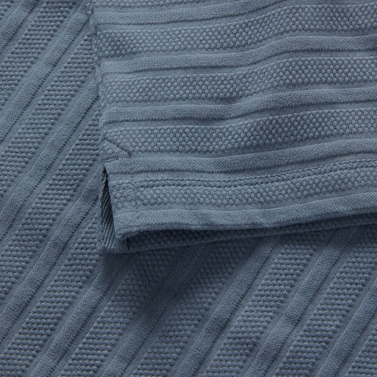 The Jacquard Polo in Storm