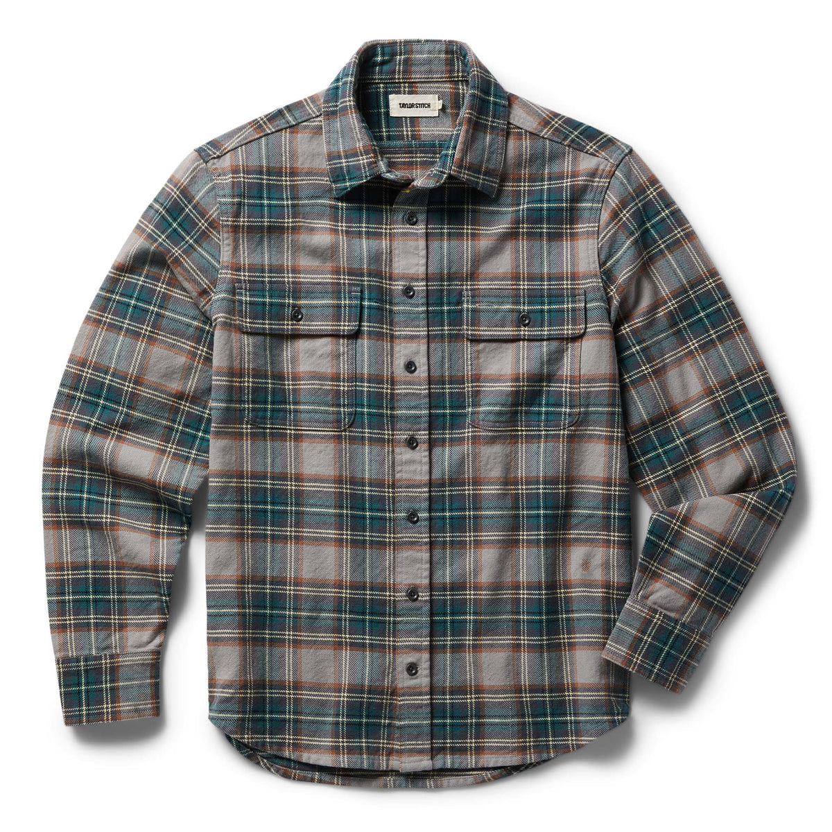 The Ledge Shirt in Coastline Plaid