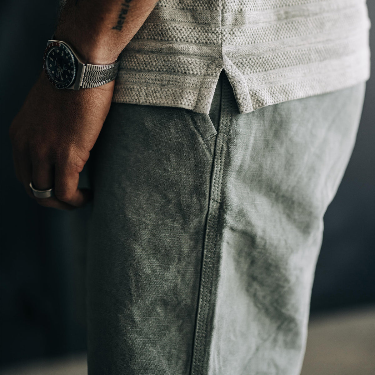 The Morse Short in Slate Slub