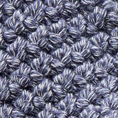 The Fisherman Sweater in Blue Melange
