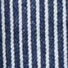 The Shop Shirt in Indigo Railroad Stripe Denim