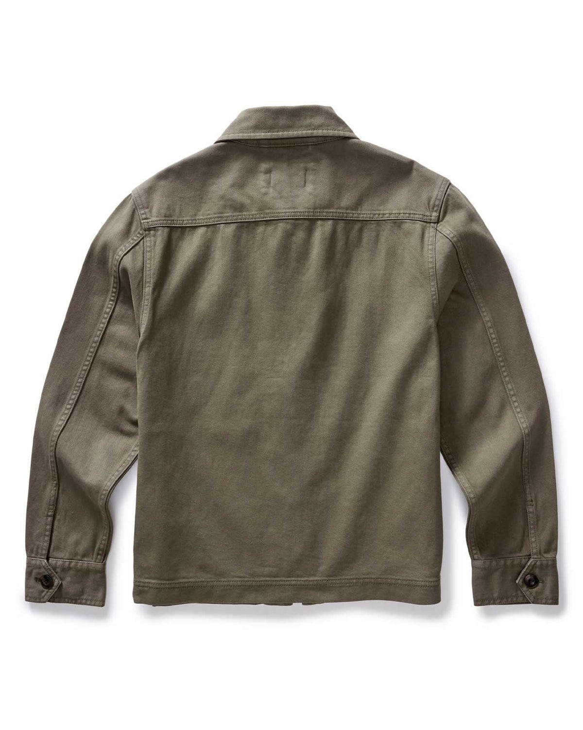 The Station Jacket in Fatigue Olive Broken Twill