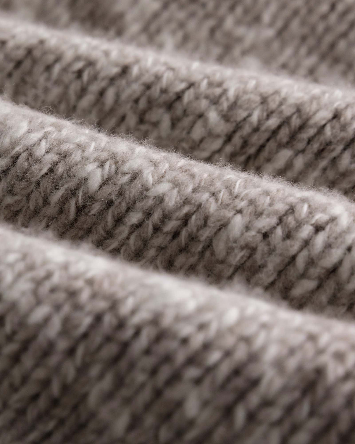 The Match V-Neck Sweater in Sable Merino Slub