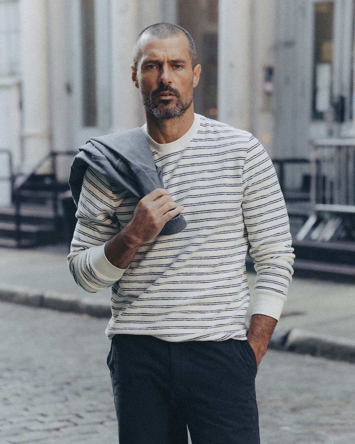 The Hooper Crew in Marine Stripe
