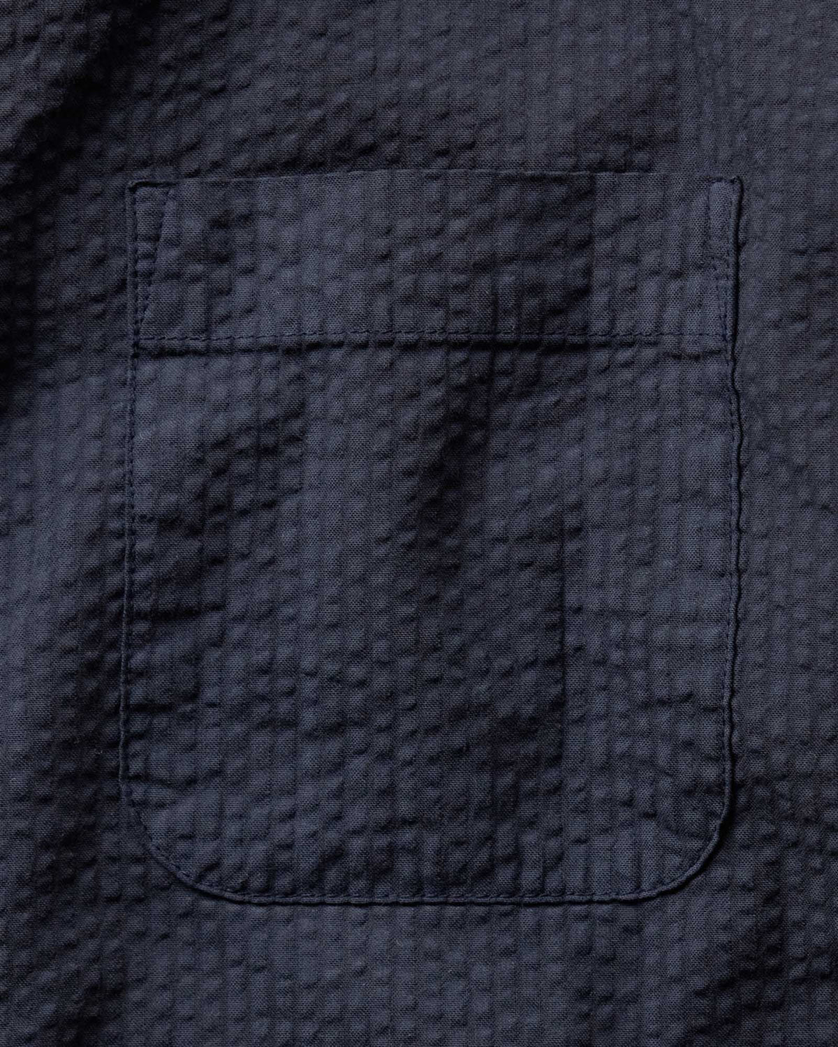 The Jack in Dark Navy Seersucker