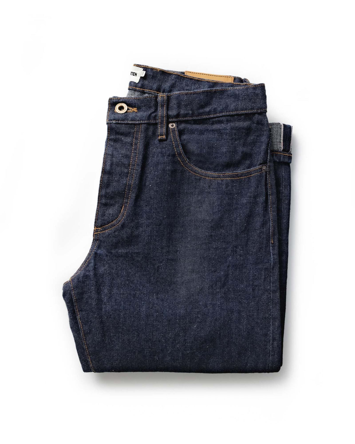 The Straight Jean in Rinsed Yoshiwa Selvedge
