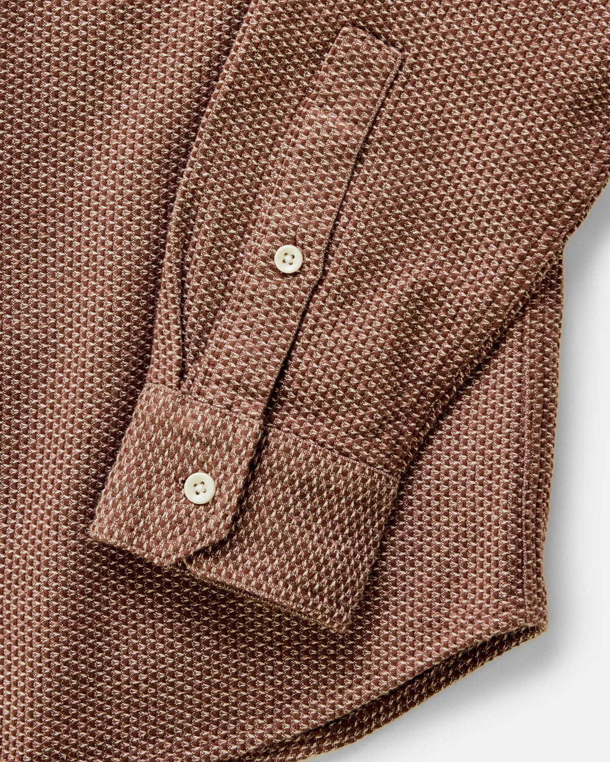 The Utility Shirt in Brick Sashiko