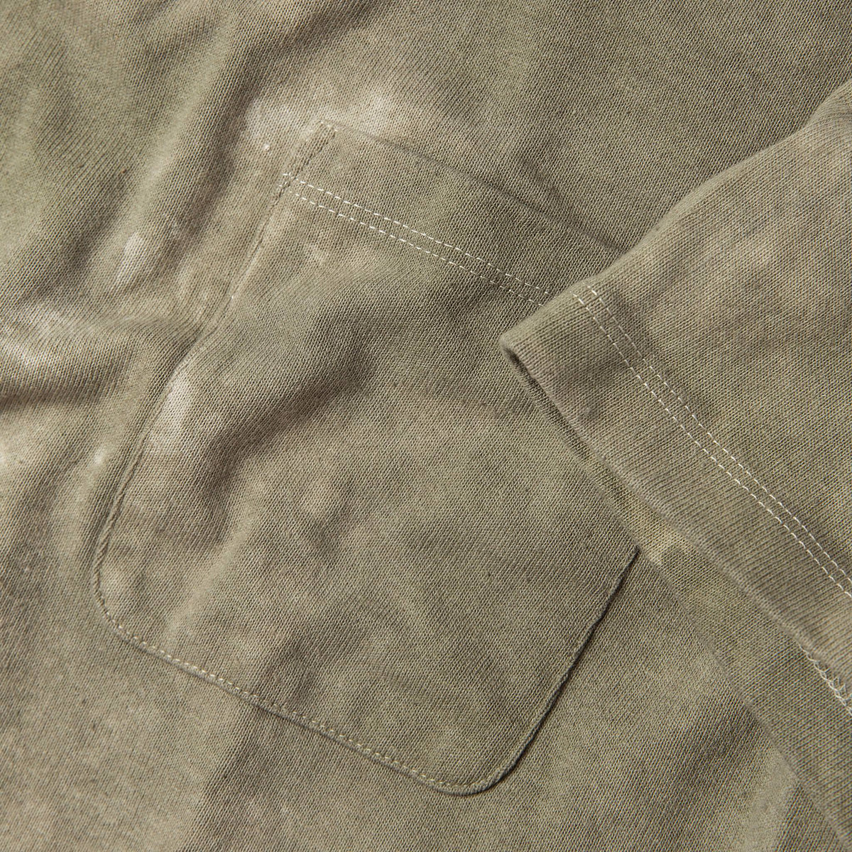 The Botanical Dye Tee in Moss