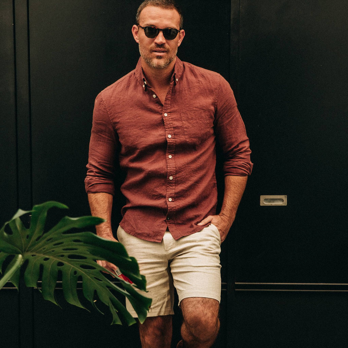 The Jack in Rust Linen