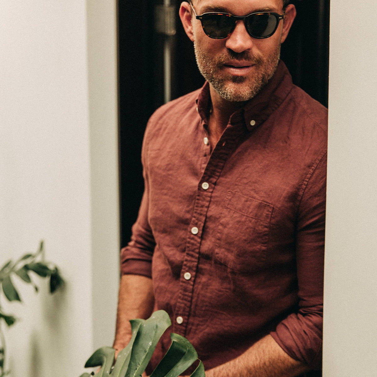 The Jack in Rust Linen