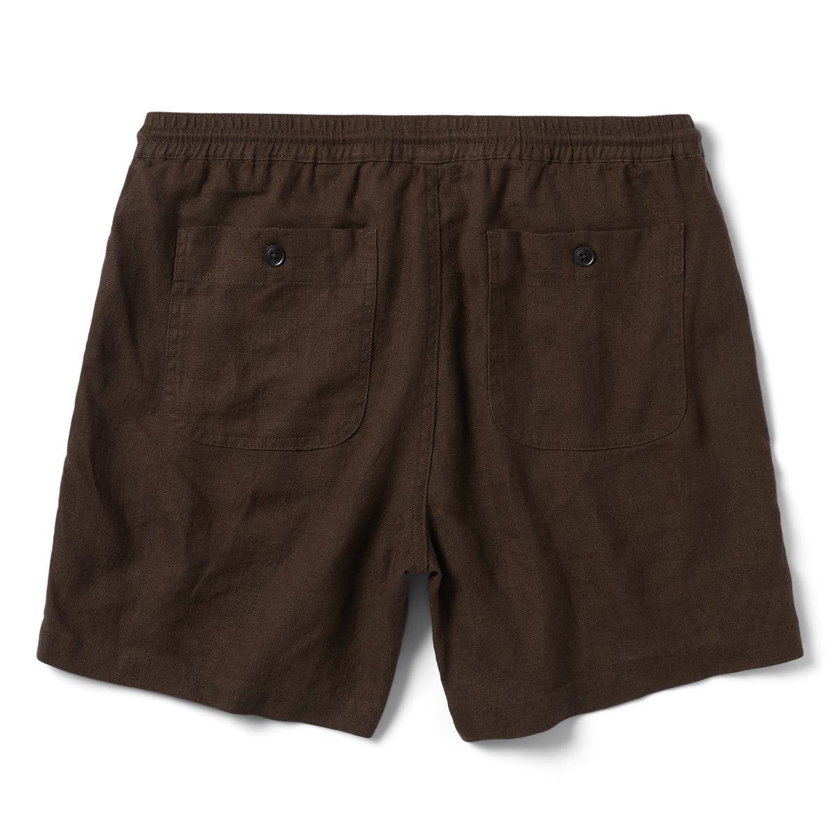 The Apres Short in Espresso Hemp