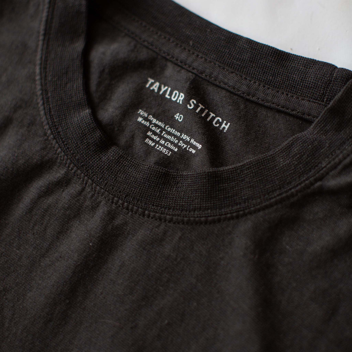 The Cotton Hemp Tee in Unite