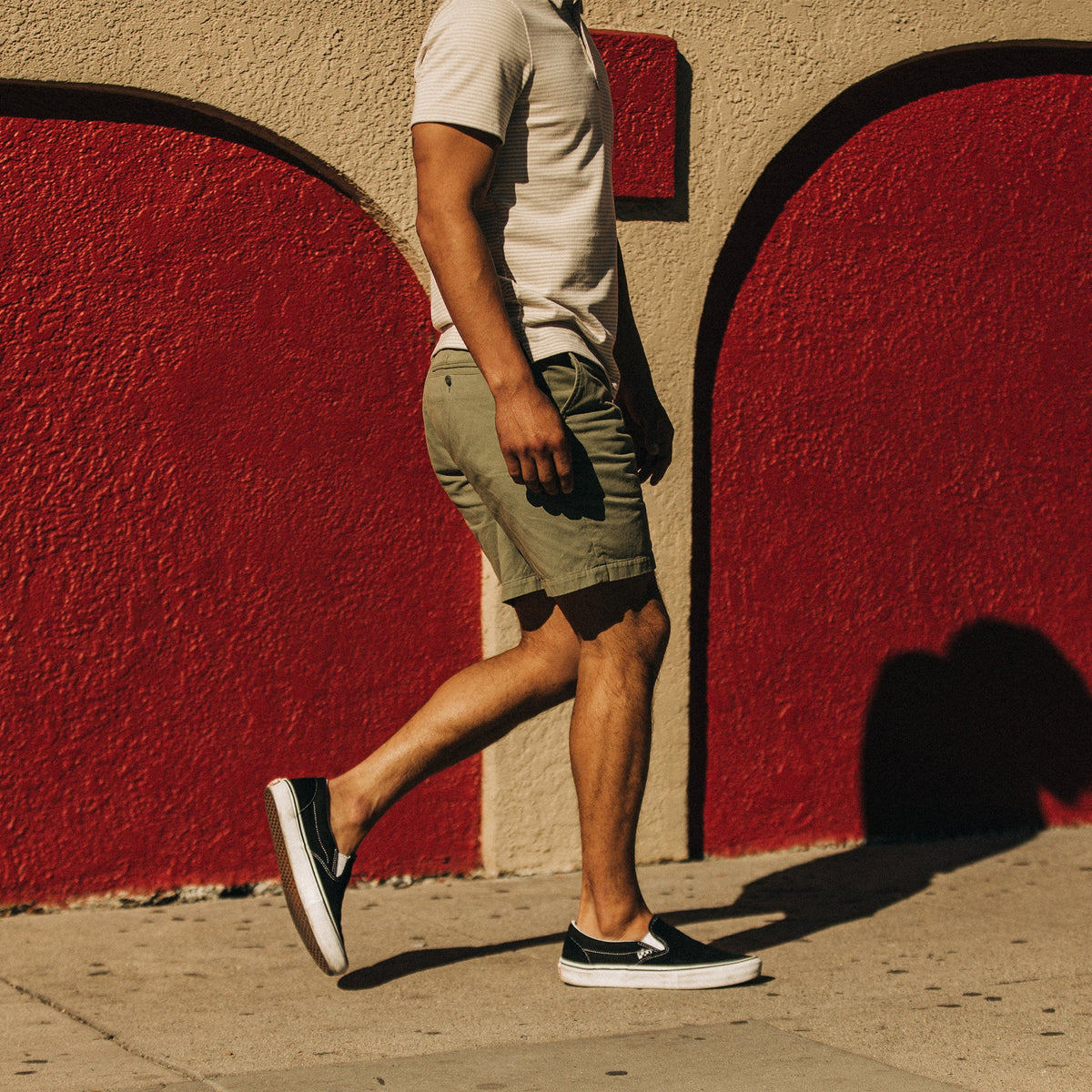 The Foundation Short in Olive Twill