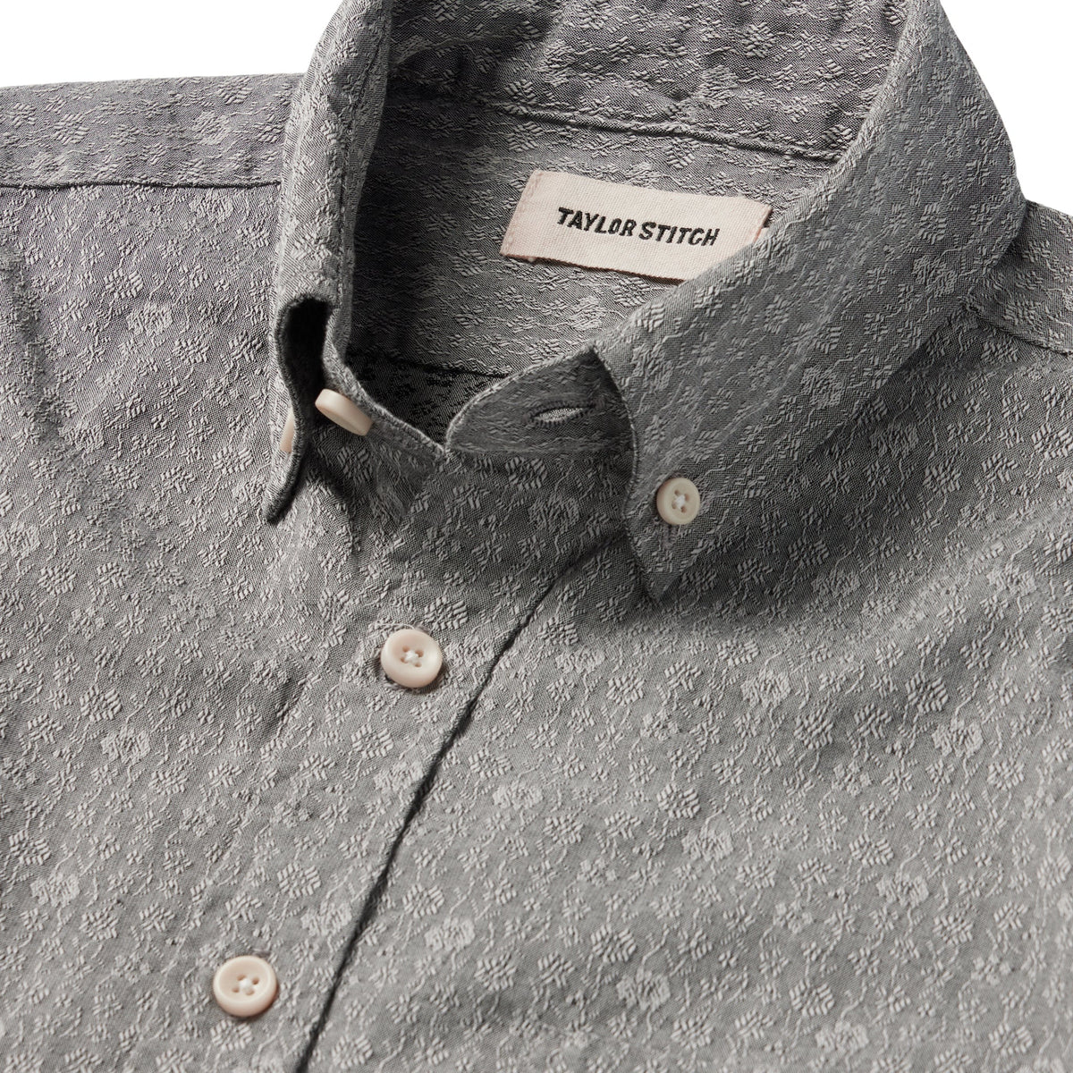 The Short Sleeve Jack in Ash Floral