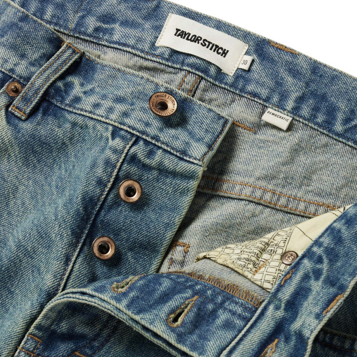 The Democratic Jean in 24-Month Wash Japanese Selvage