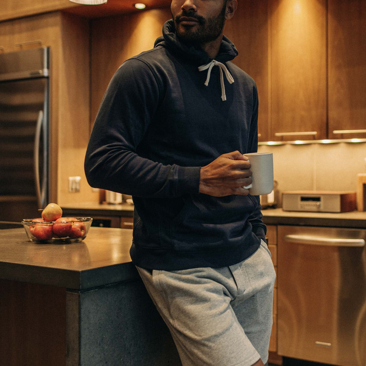 The Fillmore Hoodie in Dark Navy