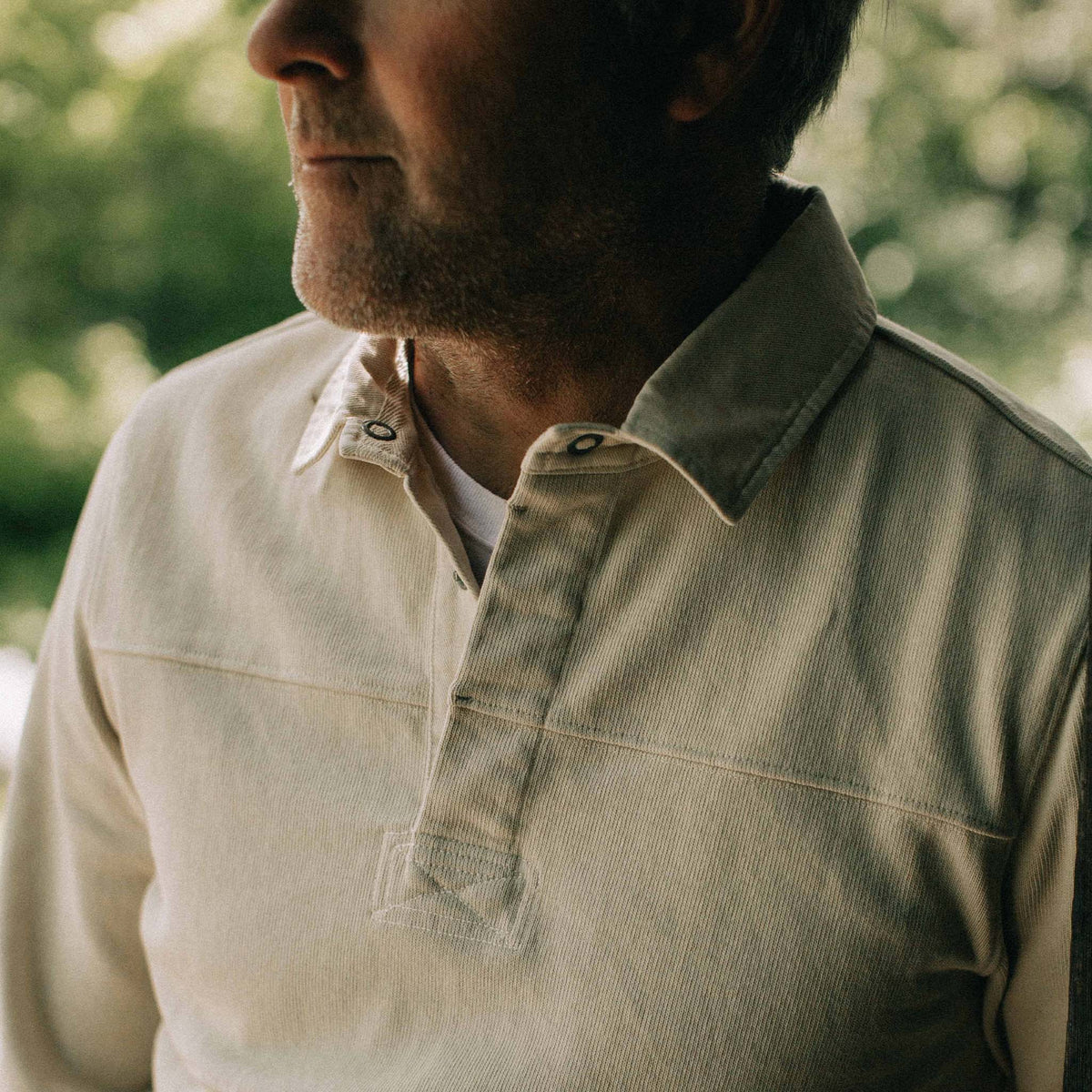 The Turnover Shirt in Washed Natural