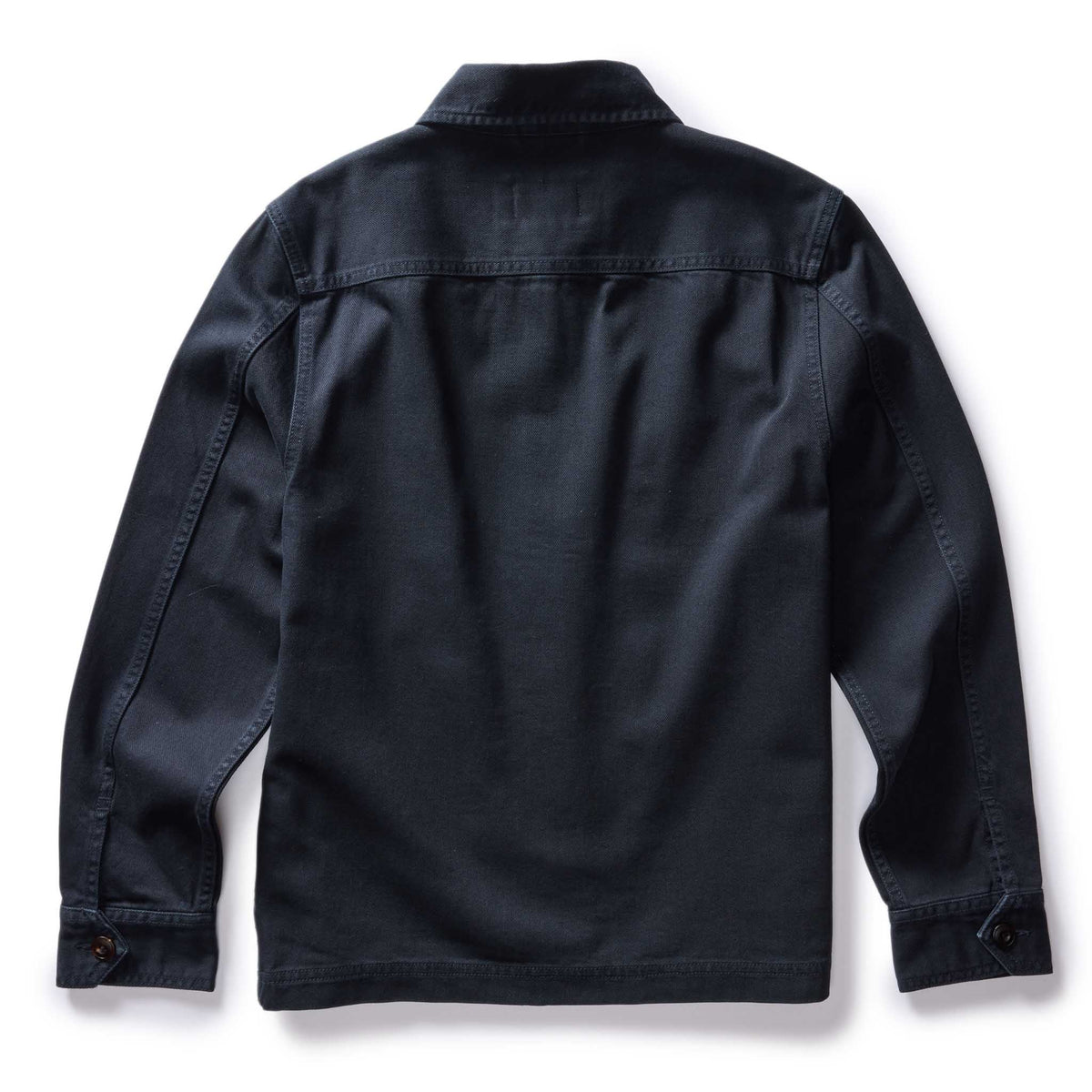 The Station Jacket in Dark Navy Broken Twill