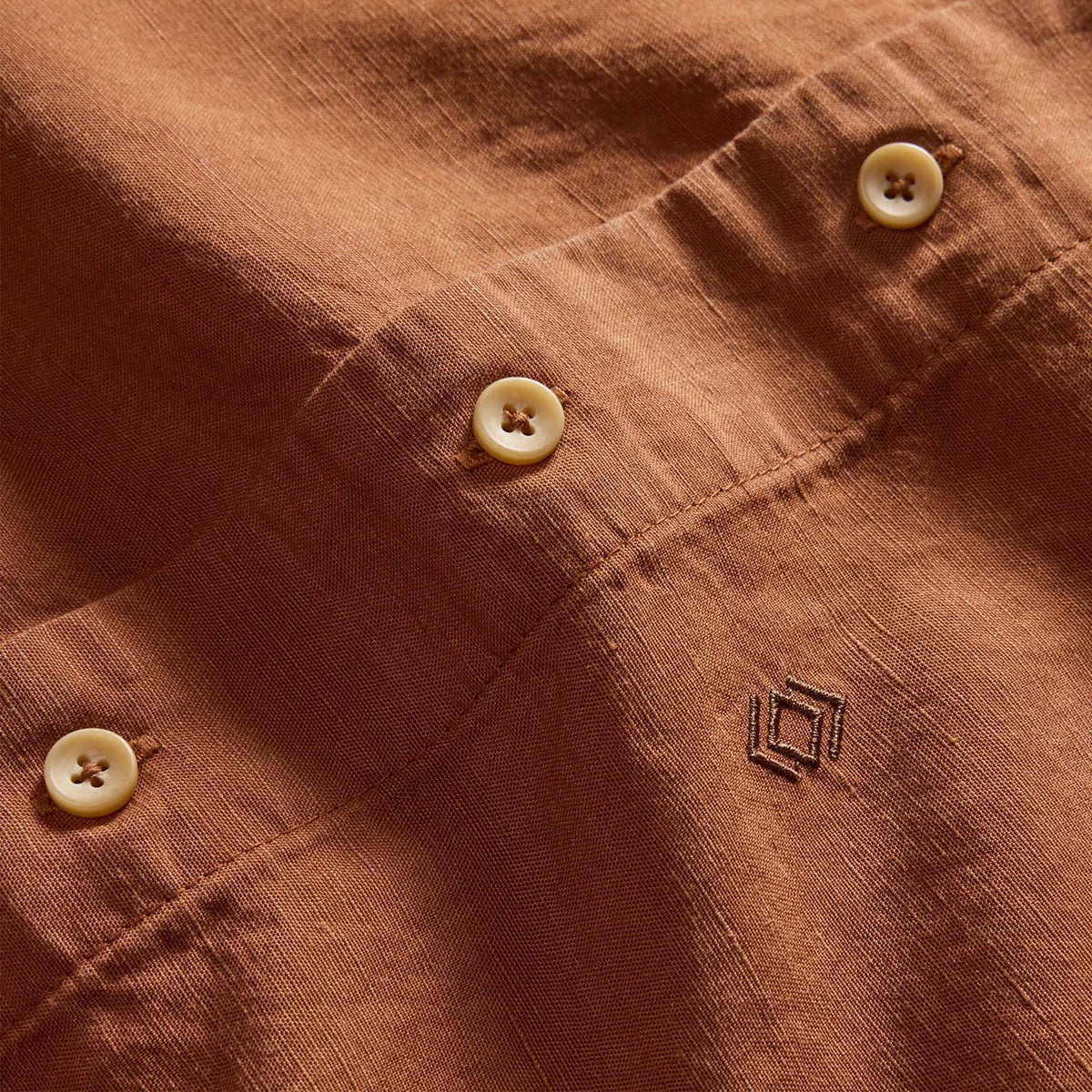 The Conrad Shirt in Adobe Embroidery