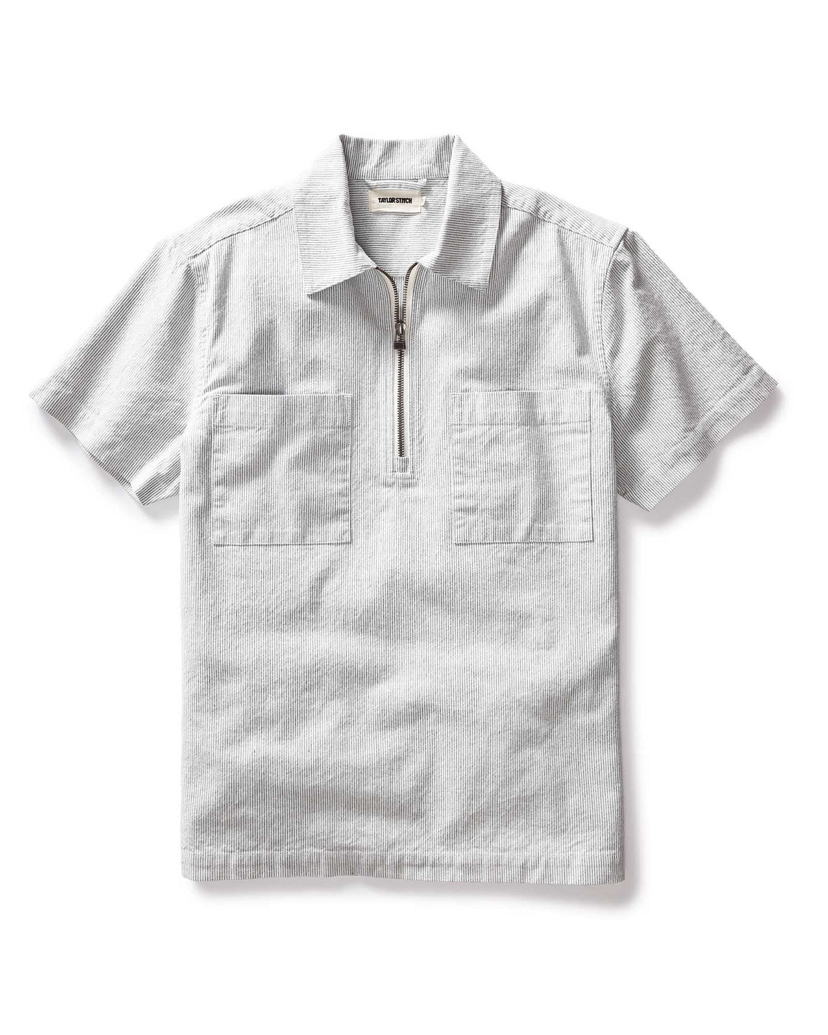 The Exhaust Shirt in Natural Stripe