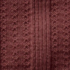 The Button Down Polo in Dried Cherry Stripe