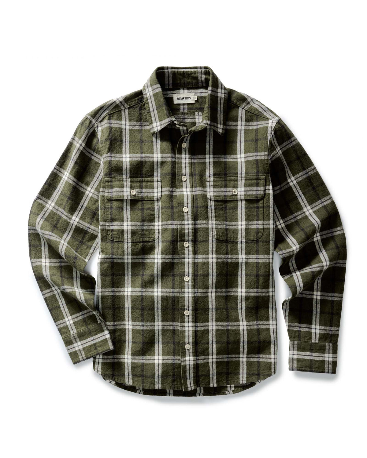 The Craftsman Shirt in Canteen Plaid Linen