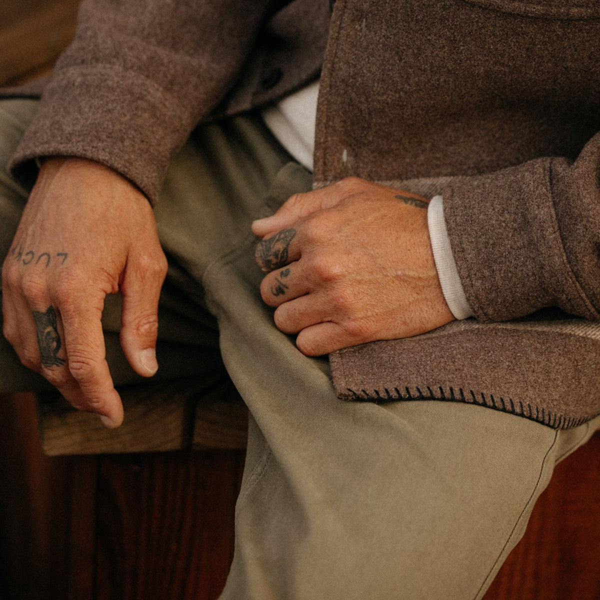 The Camp Pant in Stone Boss Duck