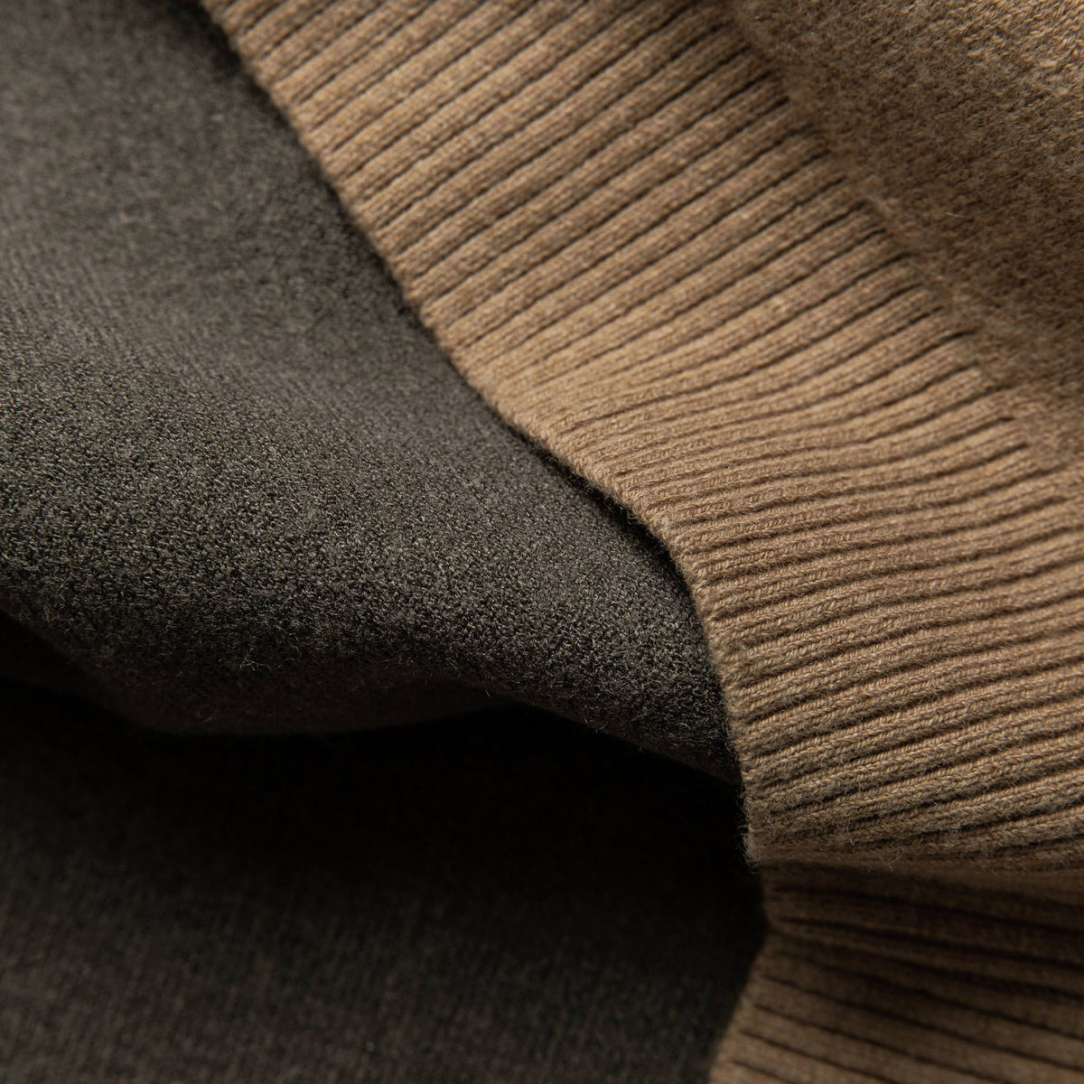 The Double Knit Sweater in British Khaki